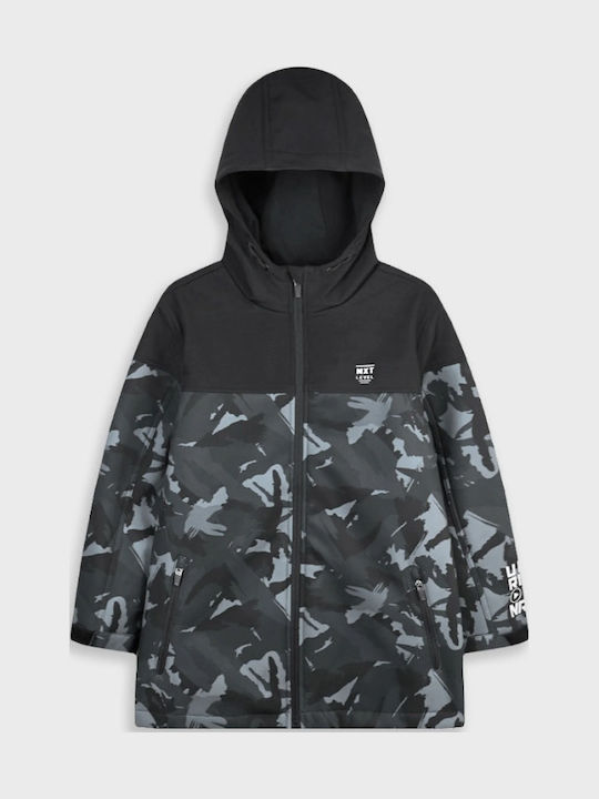 Kids' Sports Jacket with Hood Army