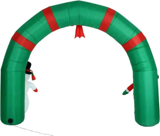Weihnachtsfigur Aufblasbare Bogen Santa Claus & Schneemann 300 X 270 X 90cm Außen