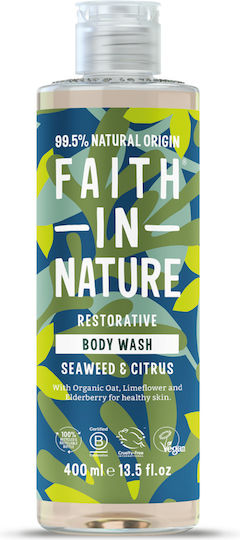Faith in Nature Oatmeal and Citrus Scent Bubble Bath Gel 400ml