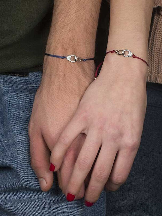 Theodora's Jewellery Set Silver Handcuff Bracelets