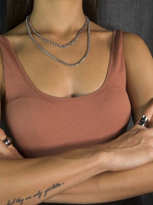 Theodora's Jewellery Ring made of Steel Gold Plated