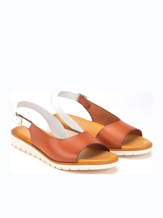 Anatomic Women's Ankle Strap Platforms Tabac Brown