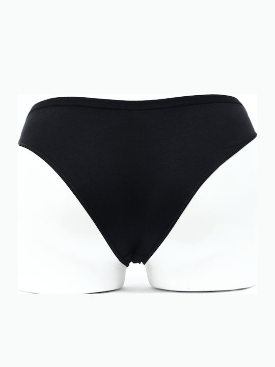 Damen Slip BLACK