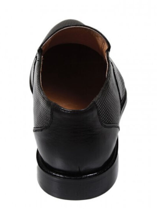 Leder Herren Freizeitschuhe Schwarz