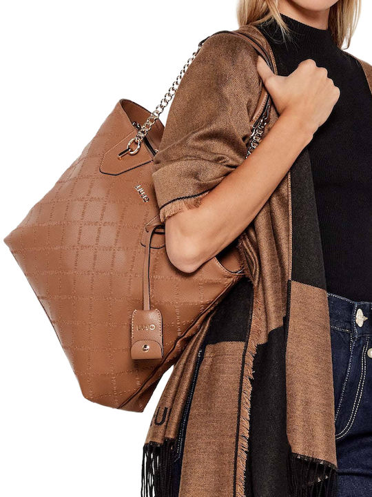 Women's Bag Shopper Shoulder Tabac Brown