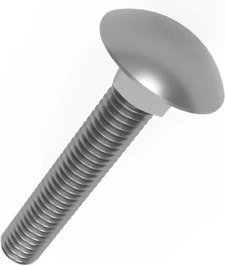 Schlittenbolzen Inox DIN 603 mit Durchmesser M10 und Länge 120mm 10Stück