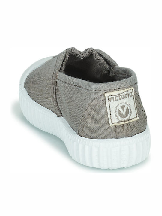 Kinder Sneakers Slip-on Gray