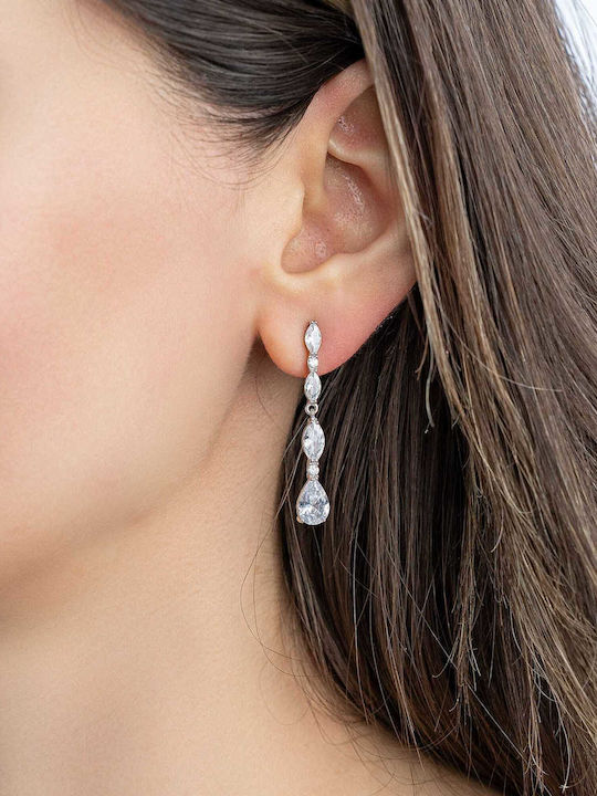 Luxenter Earrings made of Silver with Stones