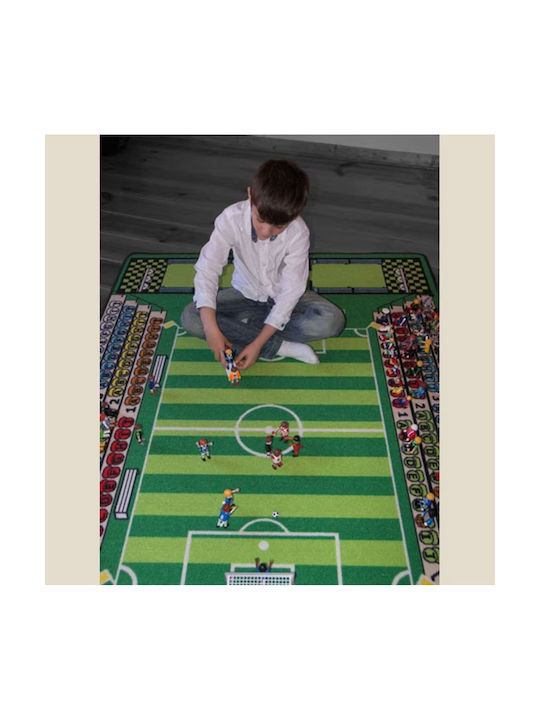 Tapitom Παιδικό Χαλί Ποδόσφαιρο Πράσινο 133x200cm