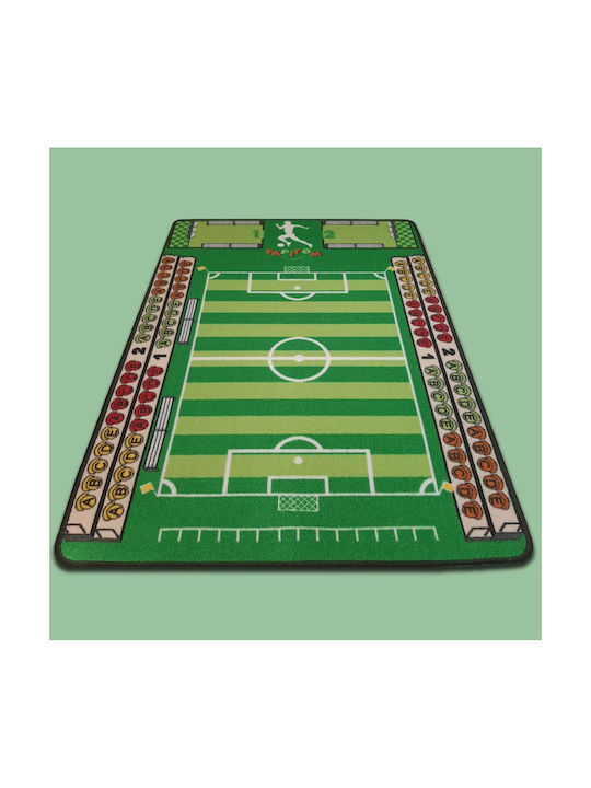 Tapitom Παιδικό Χαλί Ποδόσφαιρο Πράσινο 95x133cm