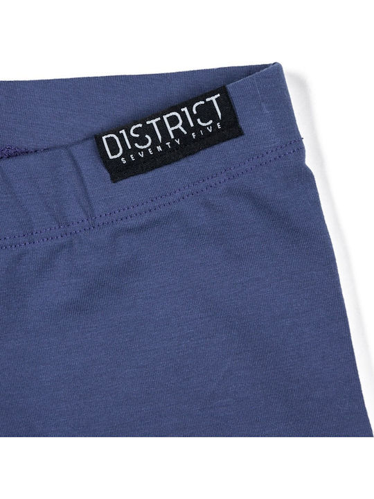 Kids Legging Cycling Short Purple