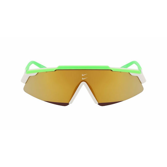 Nike Cycling Glasses Marquee Green Strike Bronze Mirror with Green Frame & Mirror Lenses