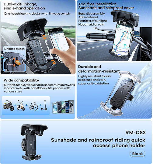 Remax Cycling Rainproof Holder