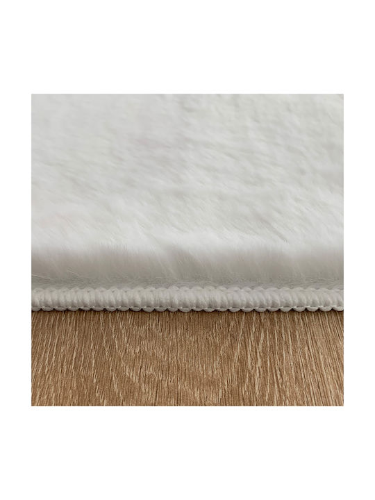 Beauty Home Art 9640 Χαλί Ορθογώνιο Λευκό 200x250cm