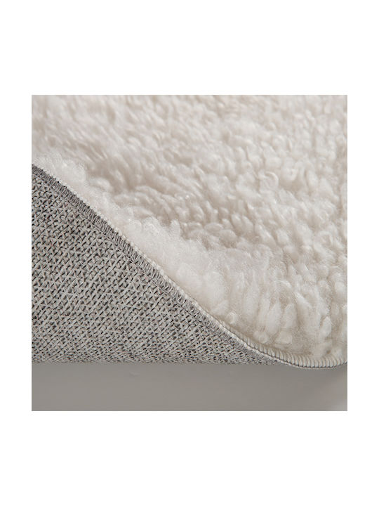 Nef-Nef Homeware Oscar Teppich Rechteckig Synthetisch,Polyester/Cotton/Leather Grey