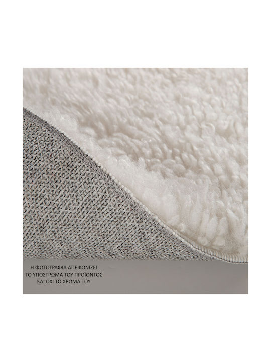 Nef-Nef Homeware Oscar Teppich Rechteckig Synthetisch,Polyester/Cotton/Leather Grey