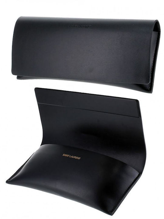 Ysl Unisex Γυαλιά Ηλίου με Μαύρο Κοκκάλινο Σκελετό και Γκρι Φακό SL 557 001