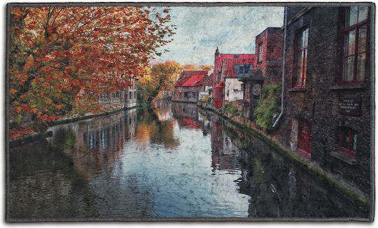 Dimcol Non-Slip Bath Mat Bruges 259 33463065003 Colorful 60x100cm