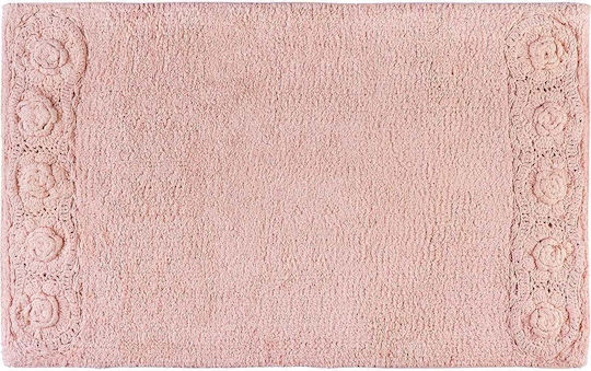 Beauty Home Non-Slip Cotton Bath Mat 3280-Light Blue Light Blue 50x80cm