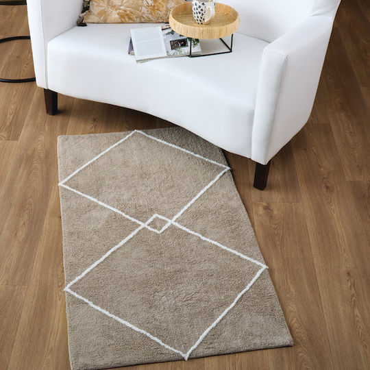 Kentia Bath Mat Cotton Veda Beige 70x130cm