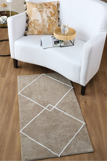 Kentia Bath Mat Cotton Veda Beige 70x130cm