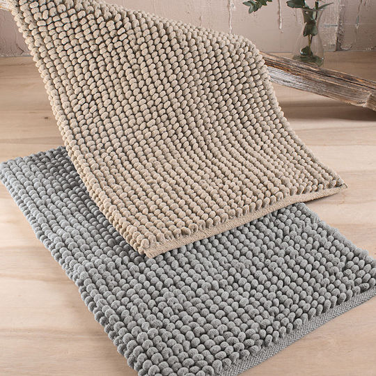 Rythmos Bath Mat Cotton Armad 120-194-010 Grey 60x90cm