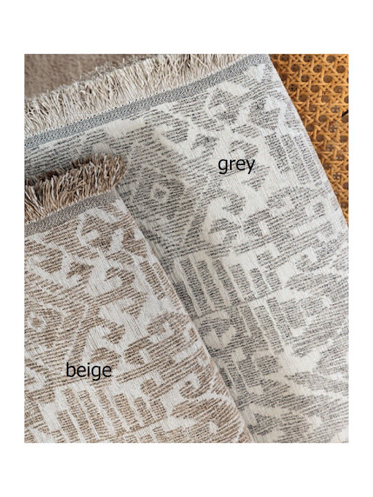 Palamaiki Rade Ριχτάρι Πολυθρόνας Chenille 170x170εκ. Grey