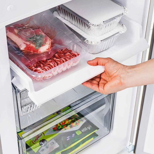 Muhler Kühl-Gefrierkombination 253Es NoFrost H180xB54xT60cm. Inox NFC180IE