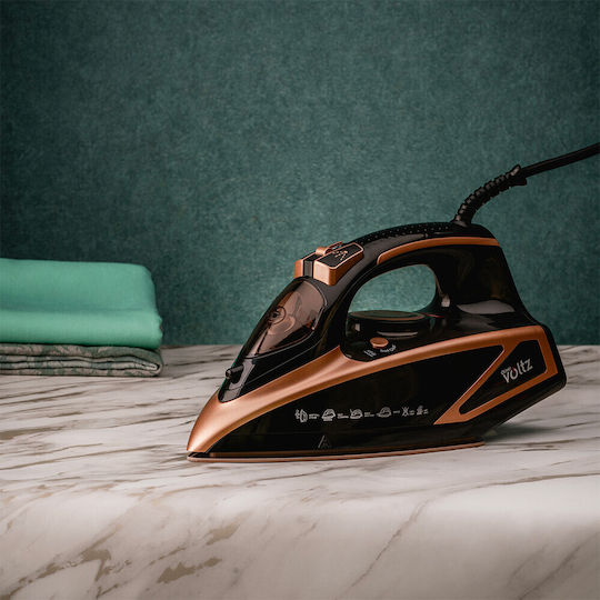 Voltz Σίδερο Ατμού 3000W με Κεραμική Πλάκα