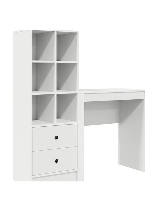 Desk Wooden White 70x40x76cm