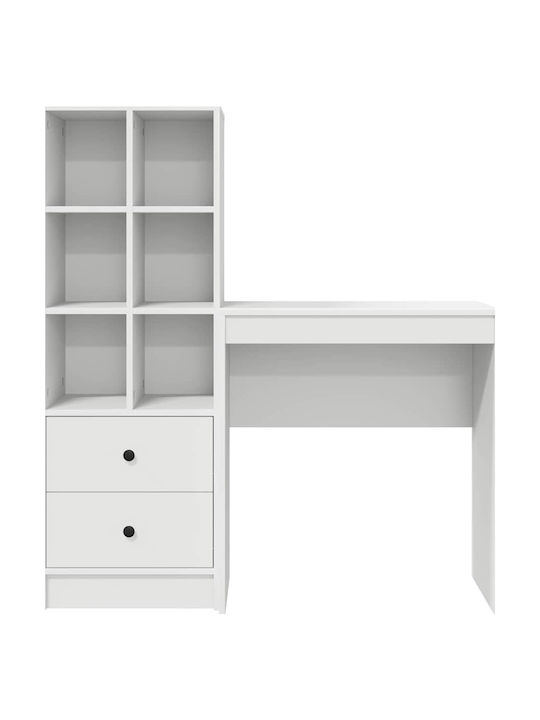Desk Wooden White 70x40x76cm