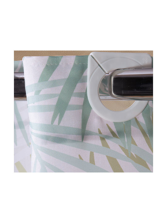 Nef-Nef Homeware Amazon Duschvorhang 180x180cm Green