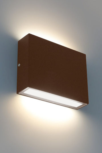 Bot Lighting Wasserdicht Wandmontiertes Außenbeleuchtung LED 11,6x3x9cm Bot Lighting Wasserdicht Wandmontiertes Außenbeleuchtung LED 11,6x3x9cm