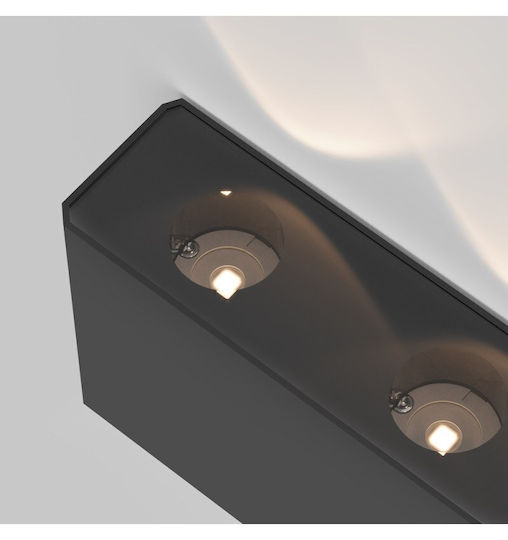Maytoni Wandmontierte Außen-Deckenleuchte LED IP54 4W Doppelstrahl