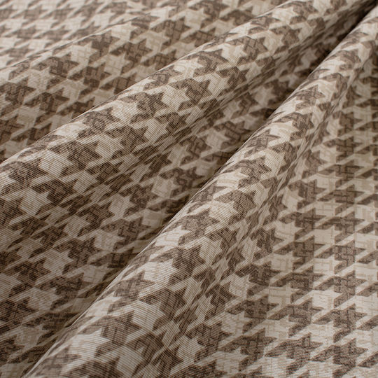 Dimcol Ράνερ Houndstooth 473 Αλέκιαστο Beige 40x180εκ.