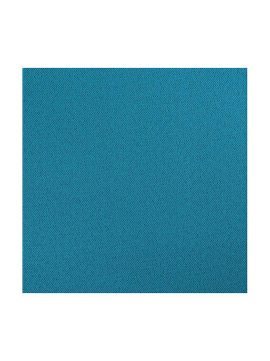 vidaXL Set Vorhänge Fenster mit Obere Registerkarte Türkis 140x245cm