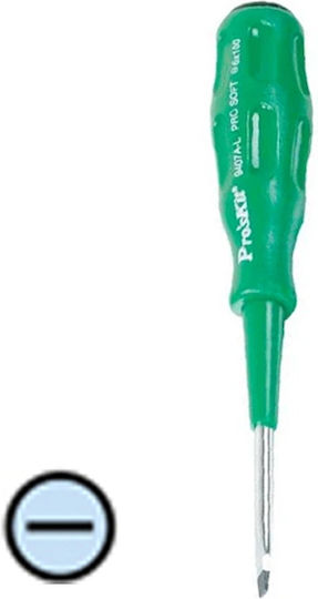 Proskit 6.0X100mm Magnetic Screwdriver Straight Size 6x100mm