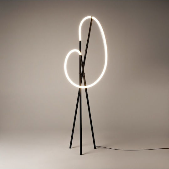 Maytoni LED Floor Lamp H162cm. Black