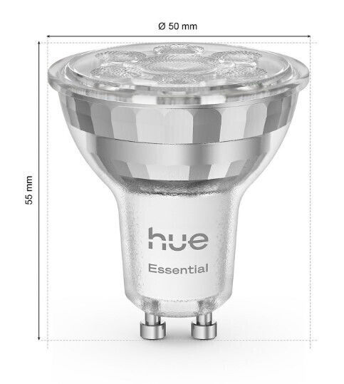 Philips Smart Λάμπα LED 4.7W για Ντουί GU10 Θερμό Λευκό 345lm