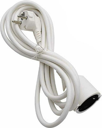 Lamtech Extension Cable Cord 1.5m White