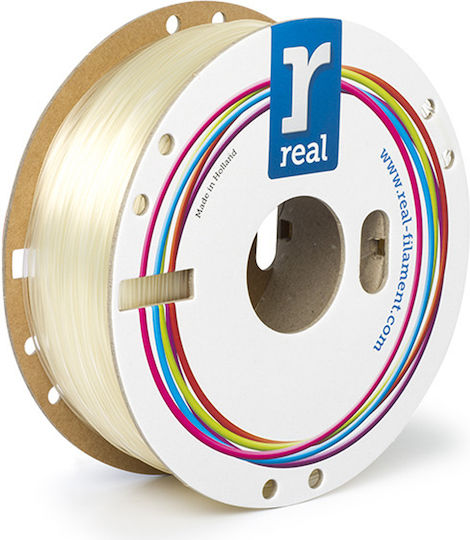 Real Filament PLA 3D Printer Filament 1.75mm Neutral 1kg 1τμχ (Spool)