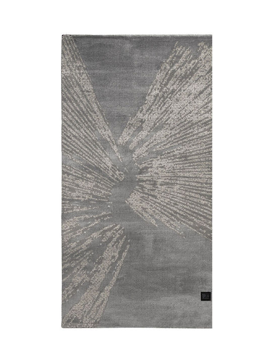 Guy Laroche Splash Modern Bedroom Rugs Set Carbon 3pcs