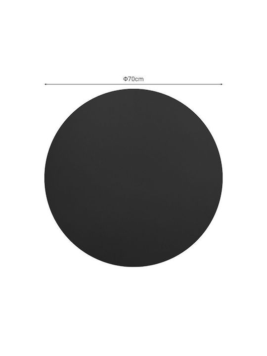 Pakketo Sensie Tischoberfläche aus Spanplatte Anthracite 70x70x2cm 310-000019 1Stück