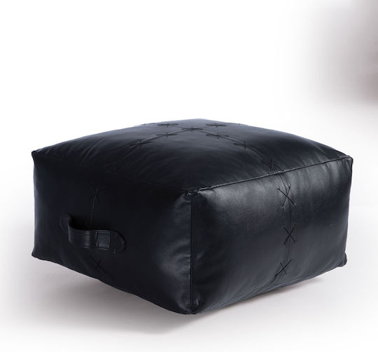 Puf Scaun Black 50x50x25cm