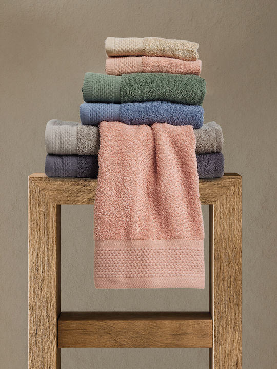 Das Home Bath Towel Set 3pcs 0835 Dark Grey Weight 450gr/m²
