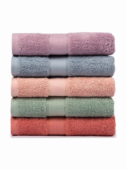 Naf Naf Bath Towel Casual Line 80x150cm Pink 65067 New Salmon Weight 600gr/m²