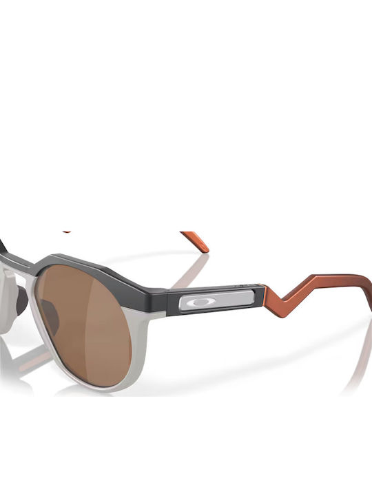 Oakley HSTN Men's Sunglasses with Multicolour Plastic Frame and Brown Lens OO9242-06