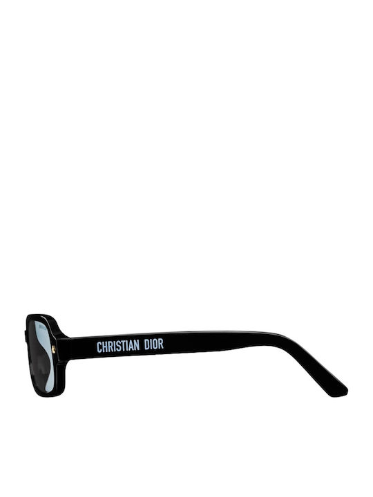 Dior Unisex Sunglasses with Black Plastic Frame and Black Lens DIORPACIFIC S3I 16I0