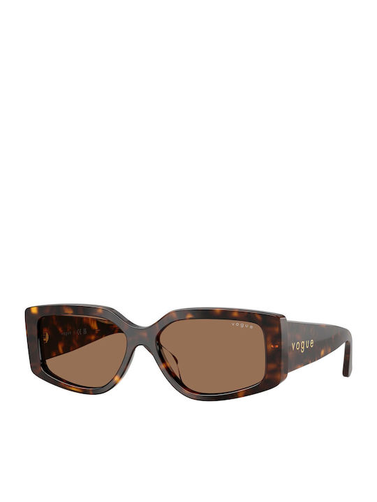 Vogue Women's Sunglasses with Brown Tartaruga Plastic Frame and Brown Lens VO5642SU W65673