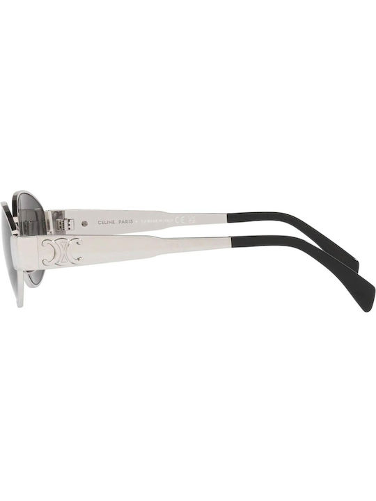 Celine Unisex Ochelari de soare cu Argintiu Cadru și Gri Lentilă CL40235U-16A